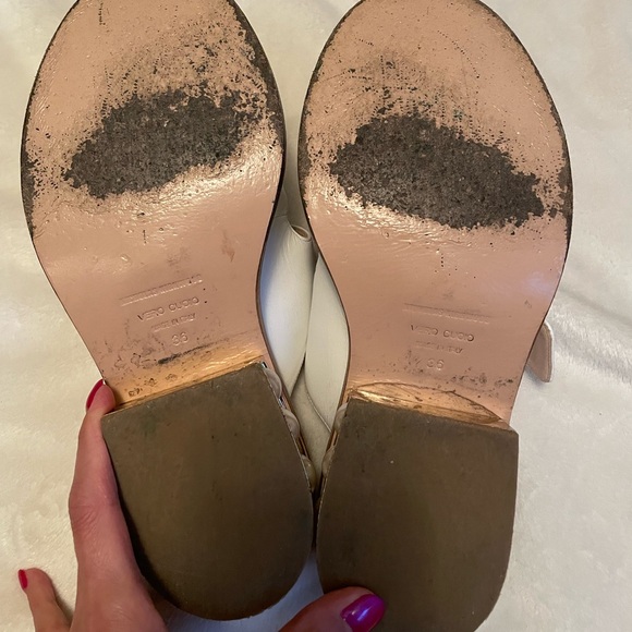 Beautiful Nicholas Kirkwood slip-on Sandals with pearl heel. Made in Italy - Picture 12 of 15